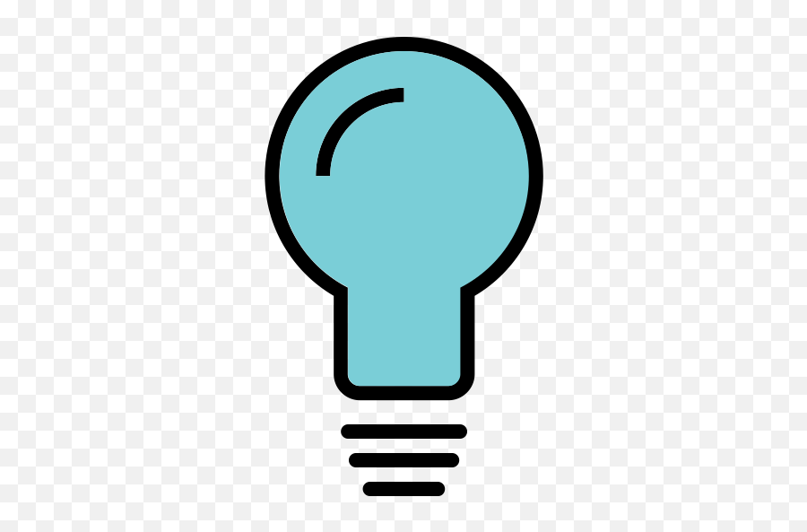 Glass Idea Lamp Light Show Think Icon - Blue Lamp Idea Png,Idea Light Bulb Png