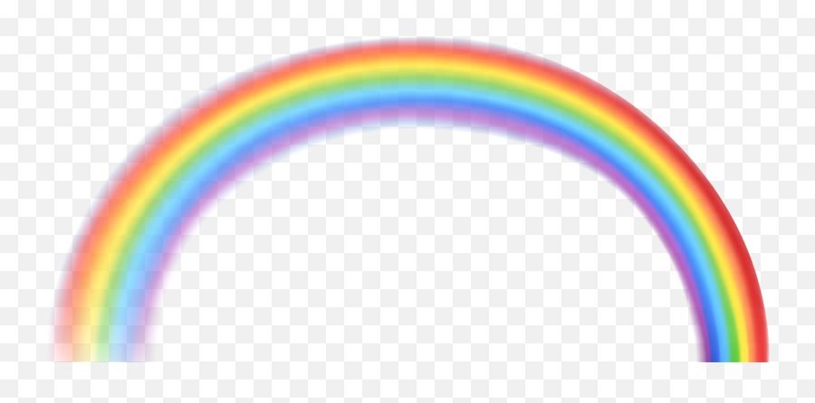 Transparent Rainbow Png Clip Art Image - Transparent Background Rainbow Clipart,Rainbow Png