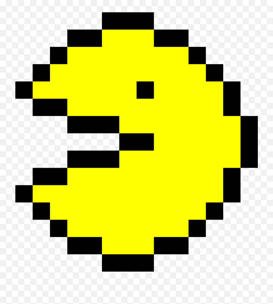 Download Pacman Pixel Png - Minecraft Pac Man Pixel Art,Pixel Art Png
