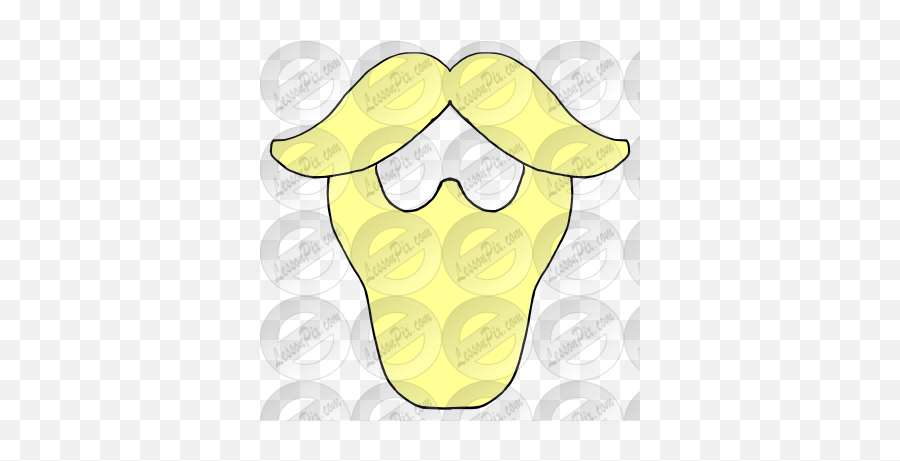Lessonpix Mobile - Cartoon Png,Goatee Png