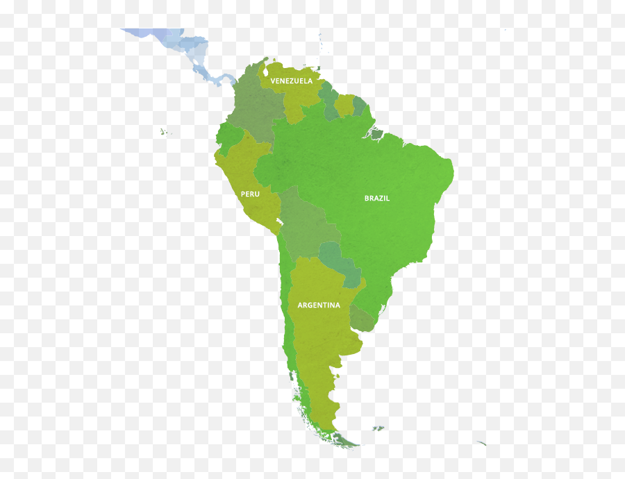 Download Transparent Latin America Map Png Image With No - Map Latin America Outline,United States Map Transparent Background