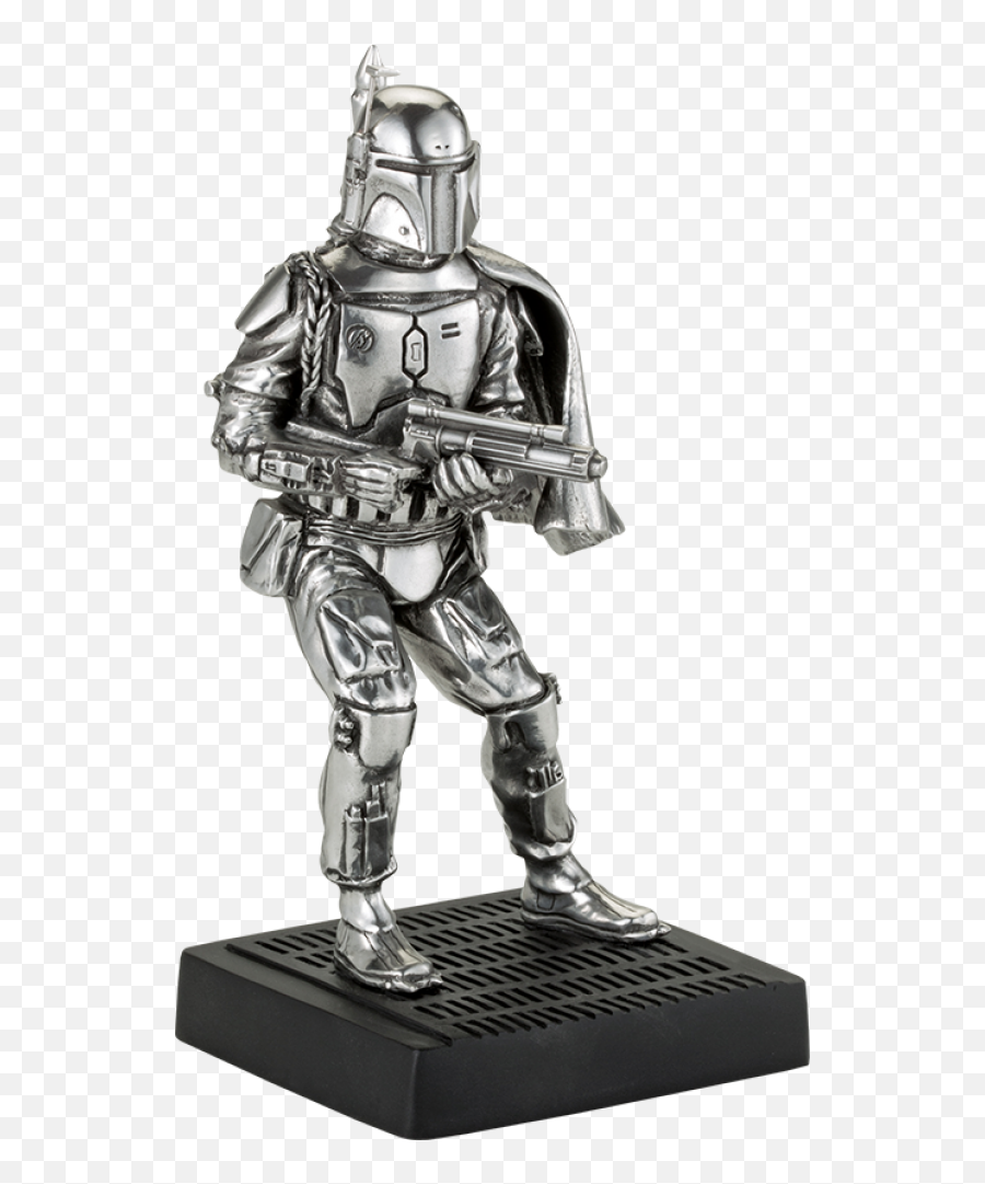 Star Wars Figurine In Fine Pewter - Star Wars Royal Selangor Png,Boba Fett Png