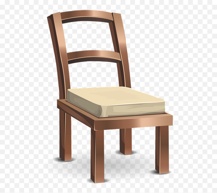 Wooden Chairs Furniture - Free Vector Graphic On Pixabay Chair Png,Furniture Png