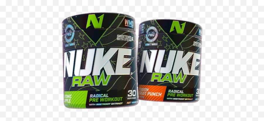Nuke Raw 225g - Caffeinated Drink Png,Nuke Png