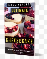 Cheesecake Book - Bakelikeachef Cake Decorating Supply Png,Cheesecake Png