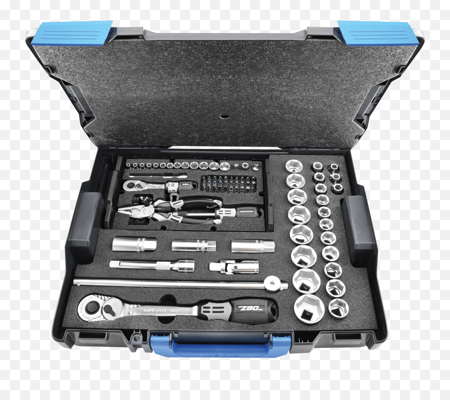 Socket Wrench Set Smartybox L1 80 Pieces - Steckschlüsselsatz L Boxx Png,Socket Wrench Png