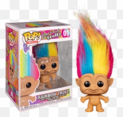 Trolls Funko Pop Rainbow 01 - Good Luck png
