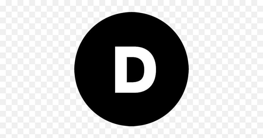 Black D Dr Odd Logo Image - Plus Png,D Logo