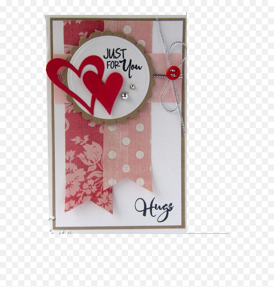 Handmade Card For Hug Day - Hug Day Handmade Cards Png,Hug Png