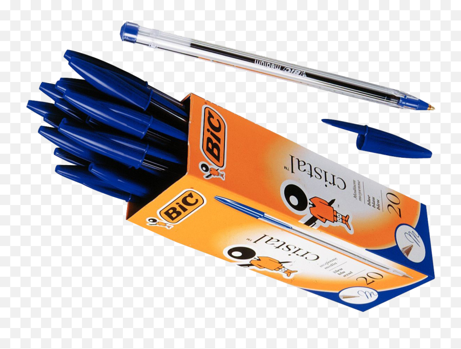 Bic Pens - Transparent Bic Pen Png,Bic Pen Logo