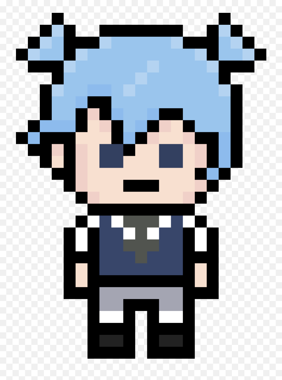 Assassination Classroom X Danganronpa Nagisa Shiota - Pixel Art Smiley Face Png,Koro Sensei Png