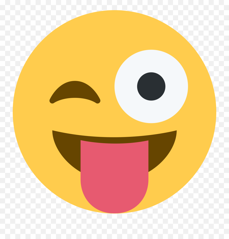 Winky Face Emoji Png Picture - Emoji Guiño Y Lengua,Winky Face Emoji Png