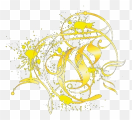 3d Paint Splatter Png Download - Decorative