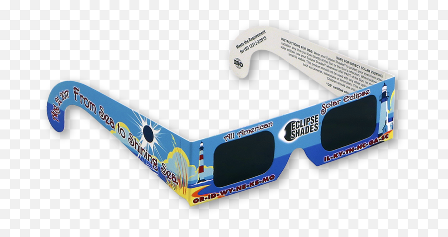 Eclipse Glasses - 3d Glass Png,Solar Eclipse Png