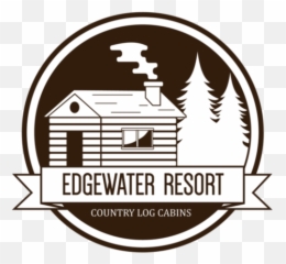 Edgewater Resort Log Cabin Rentals Iron Mountain Michigan - Logo png