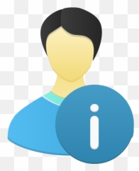 Male User Info Icon Flatastic 4 Iconset Custom Design - User Info Png