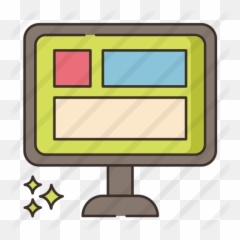 Desktop Computer - Free icons Television Set png