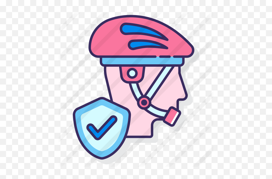 Bike Helmet - Hard Png,Pink And Black Icon Helmet