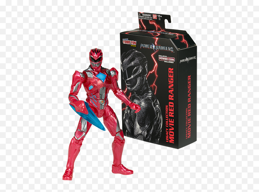 Power Rangers Movie Red Ranger Action Figure - Power Ranger Movie Action Figures Png,Red Power Ranger Png