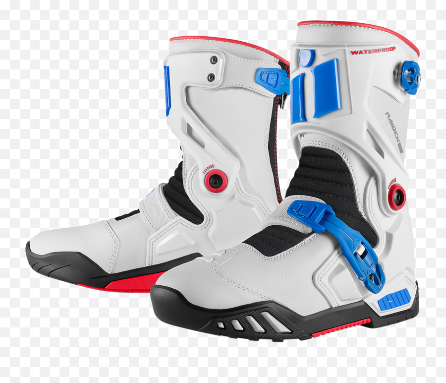 Icon Raiden Dkr Glory Mens Motorcycle - Icon Raiden Boots Png,Icon Bike Boots