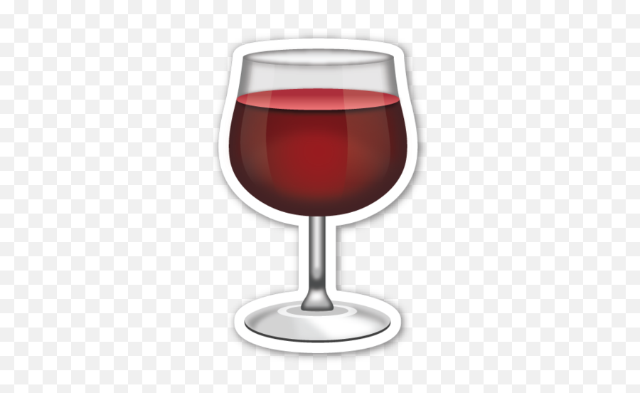 Wine Glass Emojistickerscom Emoji Stickers - Transparent Wine Emoji Png,Wine Glass Png