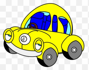 Sleepy Vw Beetle Png Svg Clip Art For Web - Download Yellow Clipart