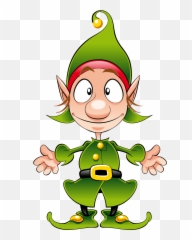 Elf Peeking Clipart Png 32 Photos - Cartoon Christmas Reindeer Vector,Peeking Png