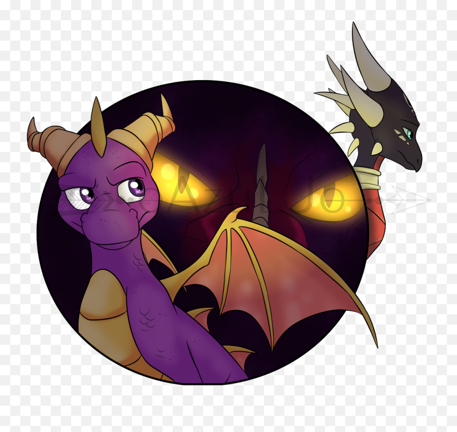Dawn Of The Dragon - Malefor The Legend Of Spyro Dawn Png,Spyro Icon Png