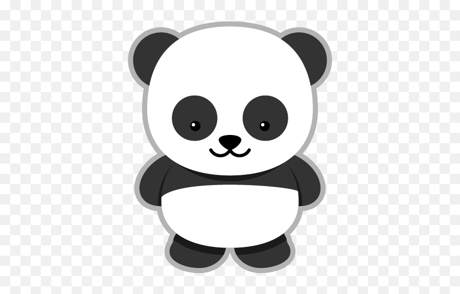 Cartoon Panda Transparent Background - Panda Clipart Png,Cute Panda Png