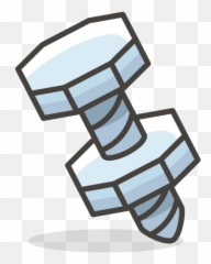 Nut And Bolt Free Icon - IconIconscom Mur Baut Vector png