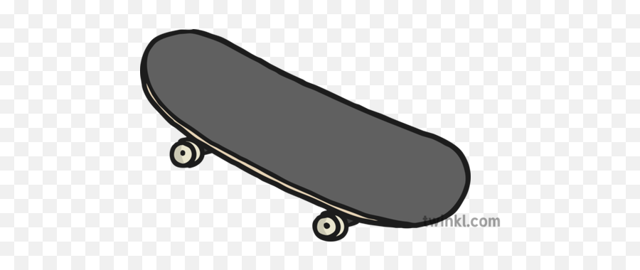 Download Free Single Skateboard Hq Icon Favicon - Skateboard Twinkl Png,Skateboard Icon