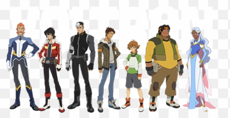 Dreamworks Voltron Full Team Sticker For Sale By Maksyk Derri - Fictional Character png