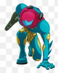Metroid Fusion Render - Samus Aran Png,Metroid Fusion Logo