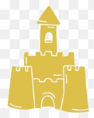 Sand Castle Cut Out Transparent Png U0026 Svg Vector - Vertical