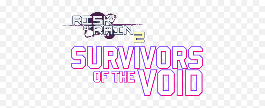 Risk Of Rain - Risk Of Rain 2 Survivors Of The Void Logo Png,Purple Steam Icon
