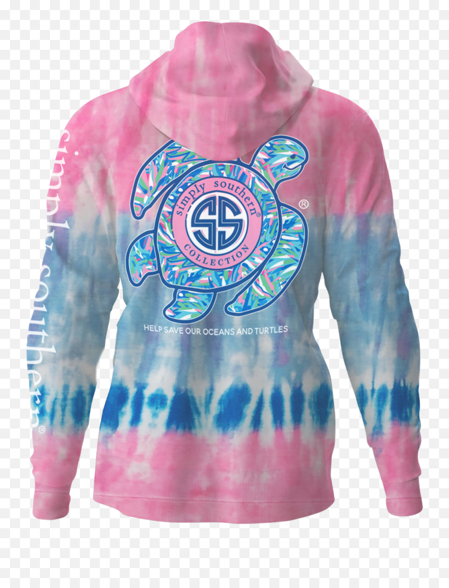 Simply Southern Hoodie Turtle Candy Girls Round Here Png Sherpa - lined Icon Cord Jacket