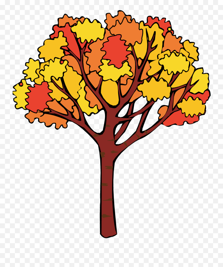 Clip Art Transparent Download Png Files - Fall Tree Clipart,Fall Trees Png