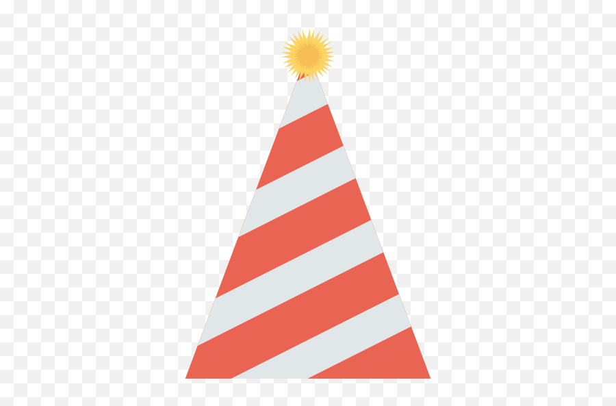 Party Hat - Free Birthday And Party Icons Vertical Png,Party Hat Icon