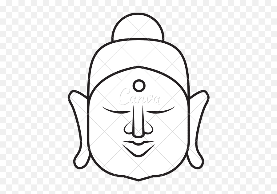 Buddha Icon Indian Culture Design - Canva Png,Budda Icon