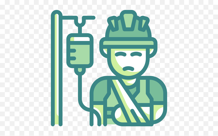 Injury Icon Labour Worker Broken Fracture - Hard Png,Bandage Icon