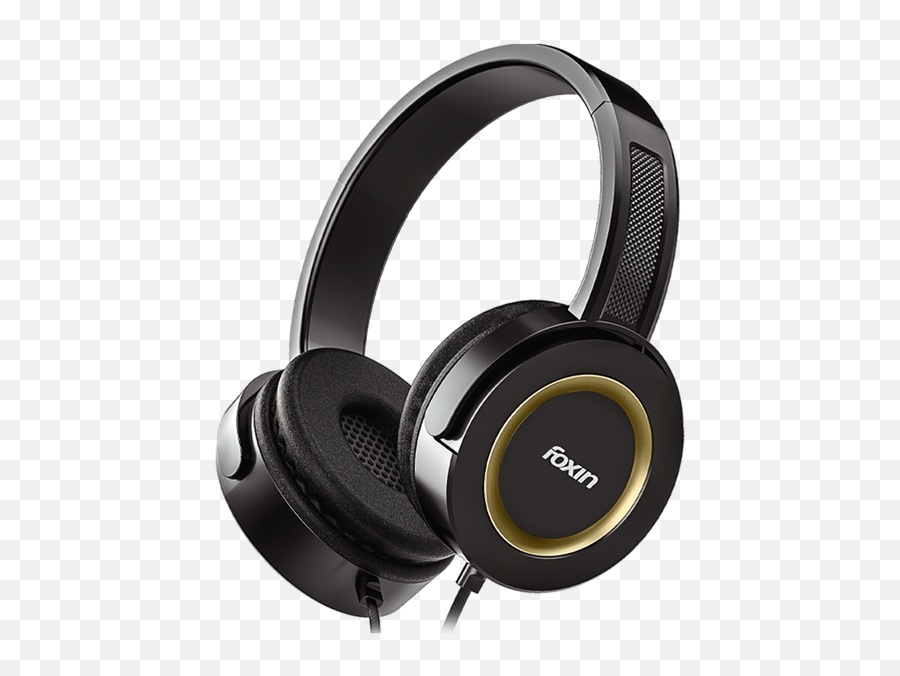 Foxin 308 Big Bass Wired Headphones With Mic Audio - Foxin Headphones Wired Png,Klipsch Icon Sb 1
