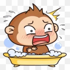 Naughty Monkey - Stickers for WhatsApp png