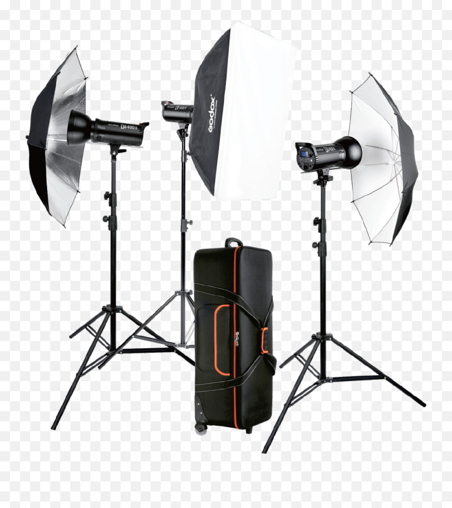 Godox Dsii Flash Kit 2xds300ii 1xds400ii - Godox Studio Godox Sk400 Kit Png,Studio Light Png