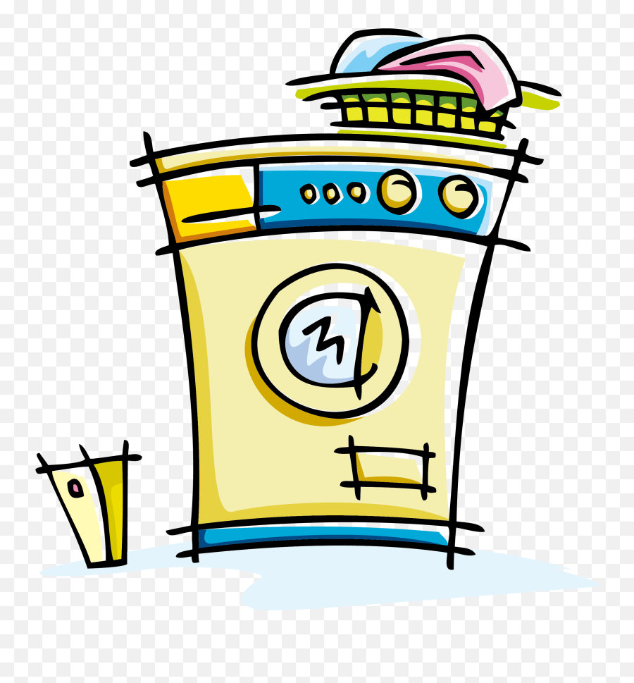 Image Royalty Free Laundry Clip - Washing Machine Png Clip Art,Washing Machine Png