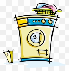 Image Royalty Free Laundry Clip - Washing Machine Png Clip Art,Washing Machine Png