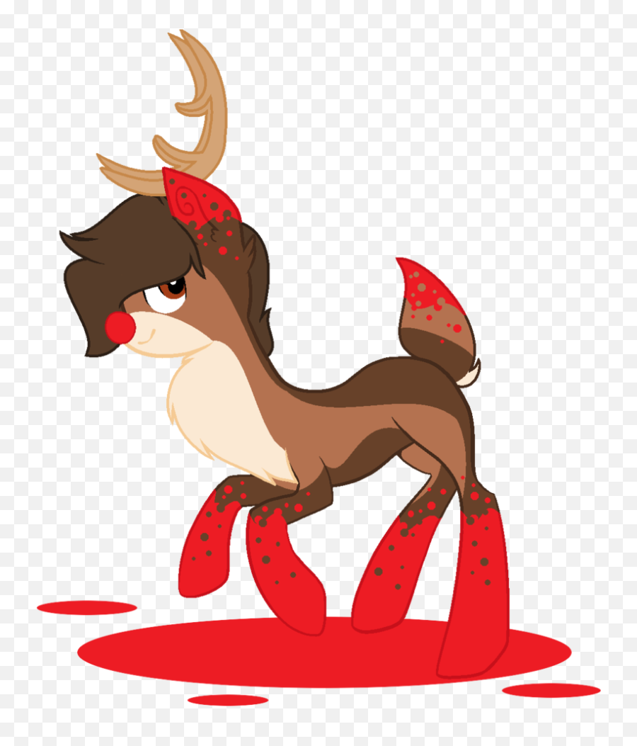 Day The Red Nosed By Demure Doe - Rudolph The Red Nosed Png,Rudolph Png