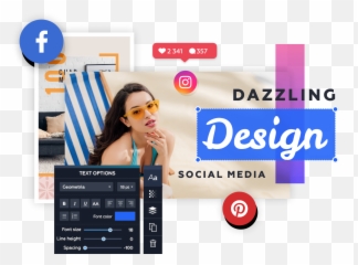 Create Dazzling Social Media Graphics For Free Crello Png
