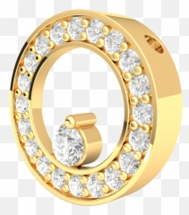 Details About 08carat Round Cut Diamond 18k Gold Pendant For Women Circle Fancy H Si2 - png