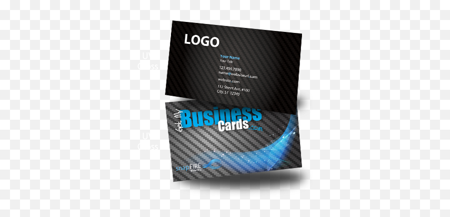 Download Hd Uv Gloss Business Cards - Business Card Utility Software Png,Business Cards Png