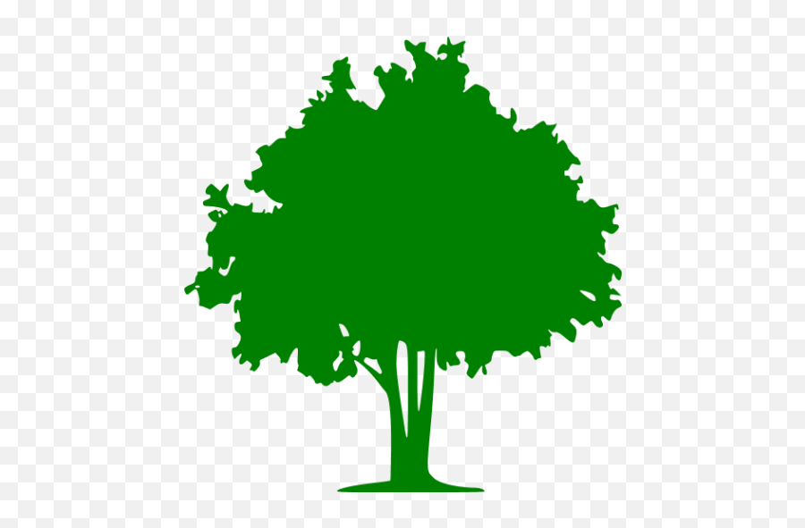 Green Tree 32 Icon - Transparent Png Tree Icon Png,Transparent Tree Images
